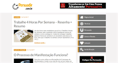 Desktop Screenshot of persuadir.com.br