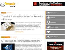 Tablet Screenshot of persuadir.com.br